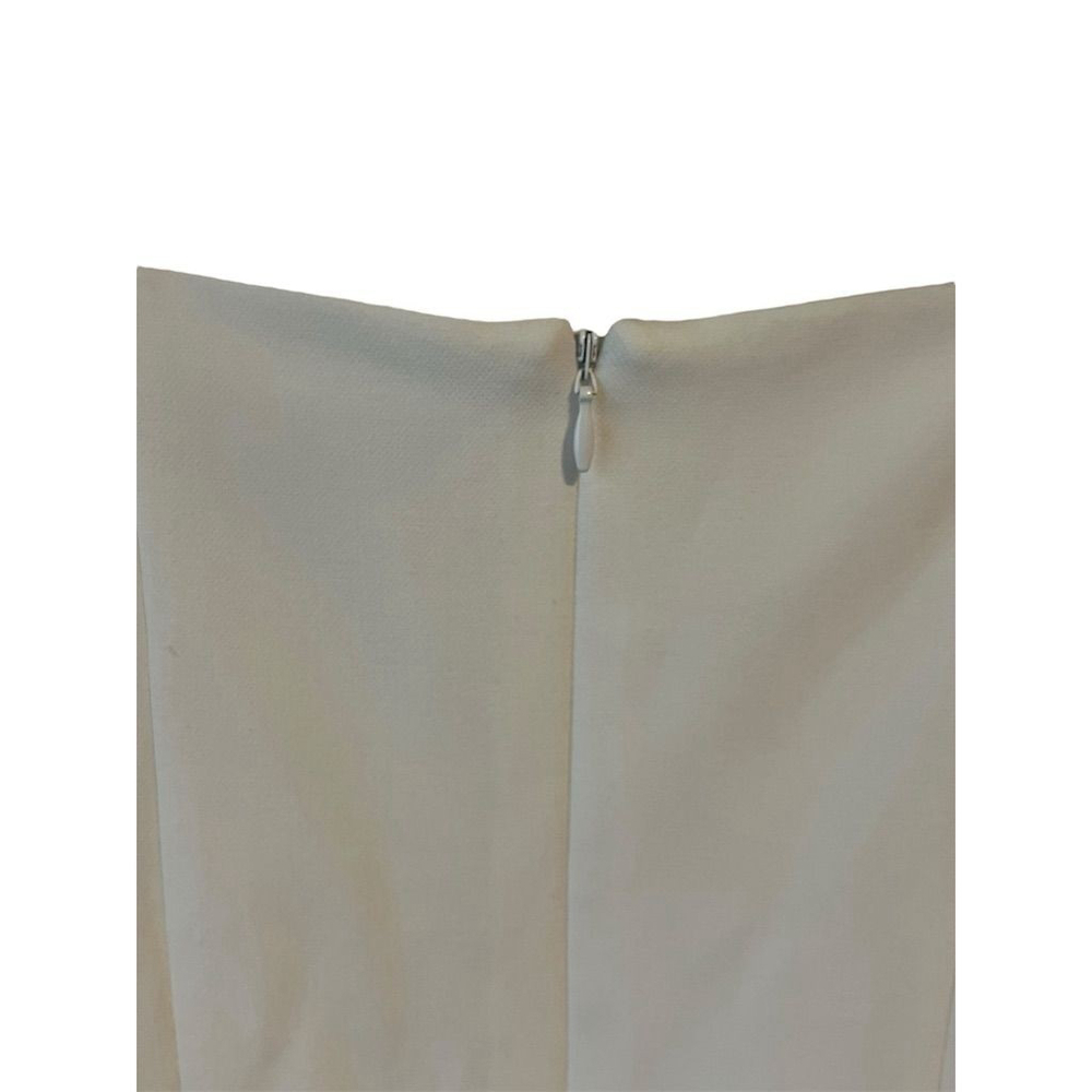 French Connection White Sweetheart Neck Puff Sleeve Dress 0 - Picture 12 of 13